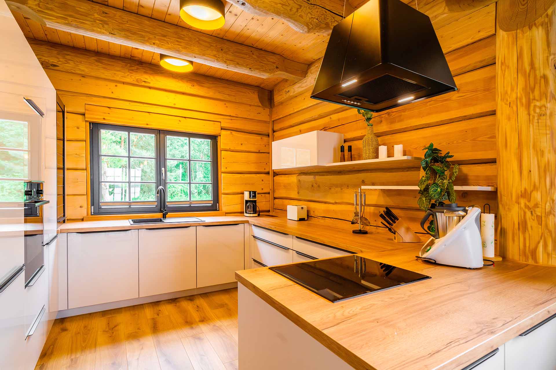 Küche im Ferienhaus