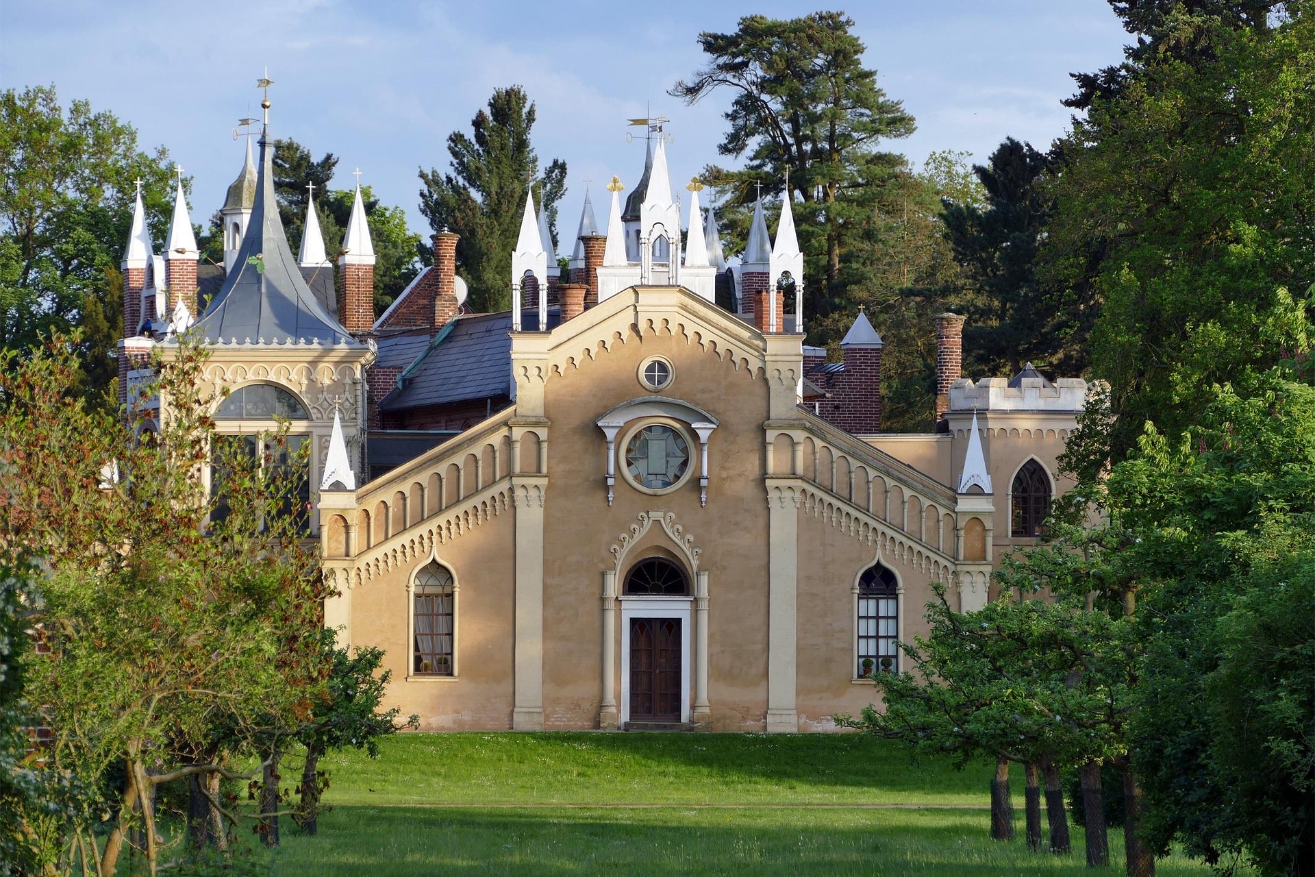 Wörlitzer Park im UNESCO-Gartenreich Dessau-Wörlitz in der Umgebung des Ferienhauses
