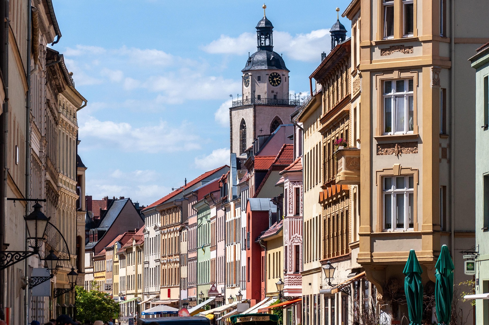 Historische Häuser in Wittenberg